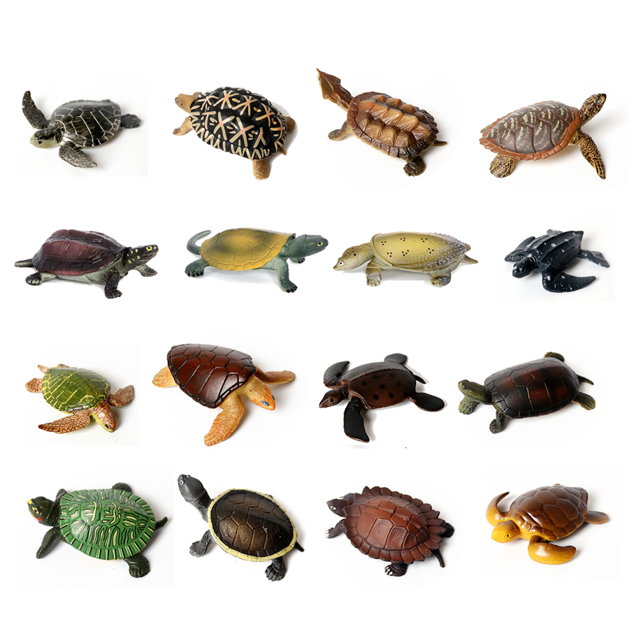Aquarium Marine Fish - 현실적인 미니어처 해양 생물 바다 거북이