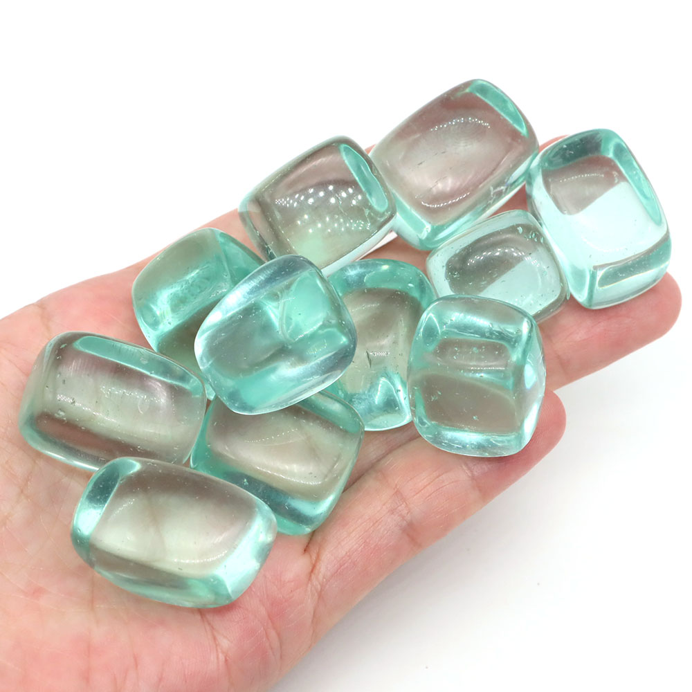 오션 블루 흑요석 텀블 스톤 힐링 크리스탈 대량 광석  - Marine Aquarium Gravel 리뷰 및 가격
