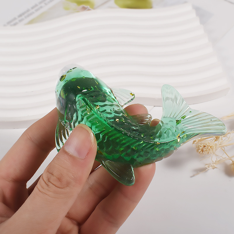 3D 잉어 모양 에폭시 수지 몰드 바다 동물 잉어 문어 - Aquarium Marine Fish 리뷰 및 가격