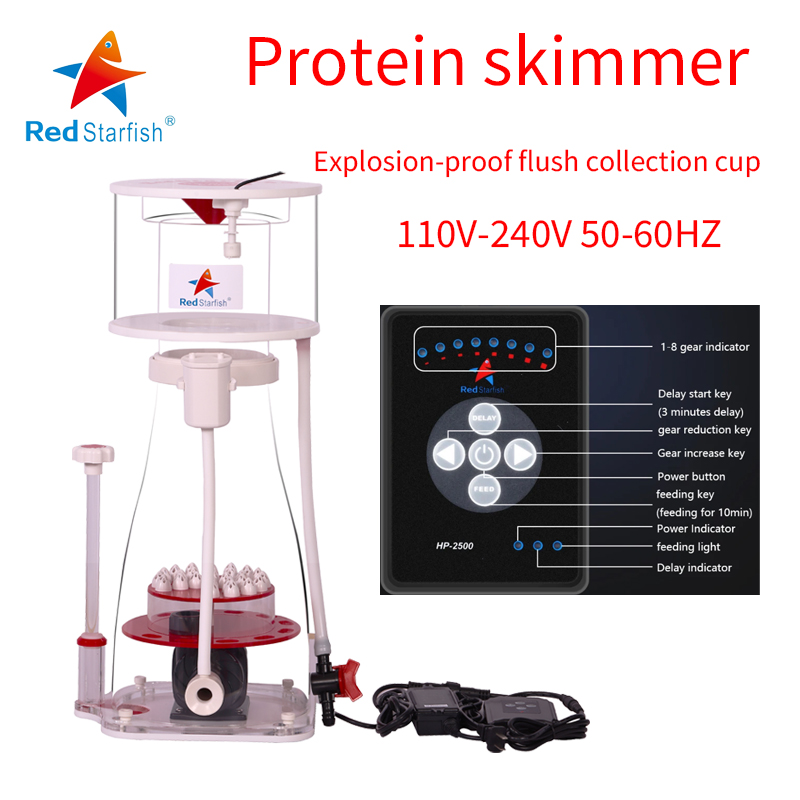 110-240V 붉은 불가사리 수족관 내부 단백질 스키 - Marine Aquarium With Sump 리뷰 및 가격