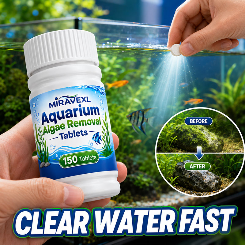 미라베엑스엘 150 수족관 조류 제거 정제, 안전한 조 - Aquarium Marine Plants 리뷰 및 가격