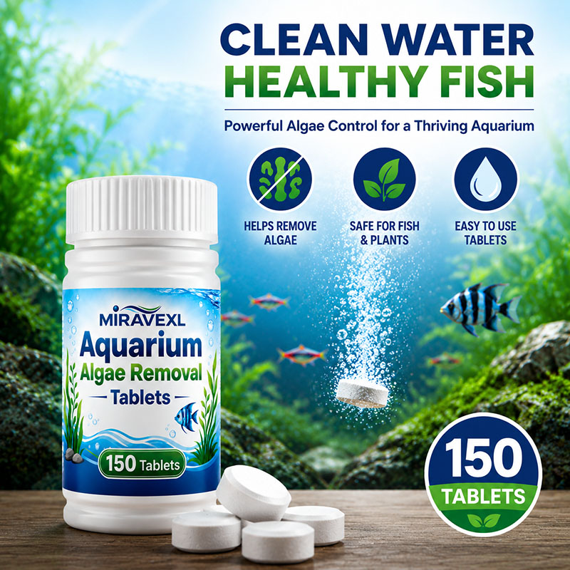 미라베엑스엘 150 수족관 조류 제거 정제, 안전한 조 - Aquarium Marine Plants 리뷰 및 가격