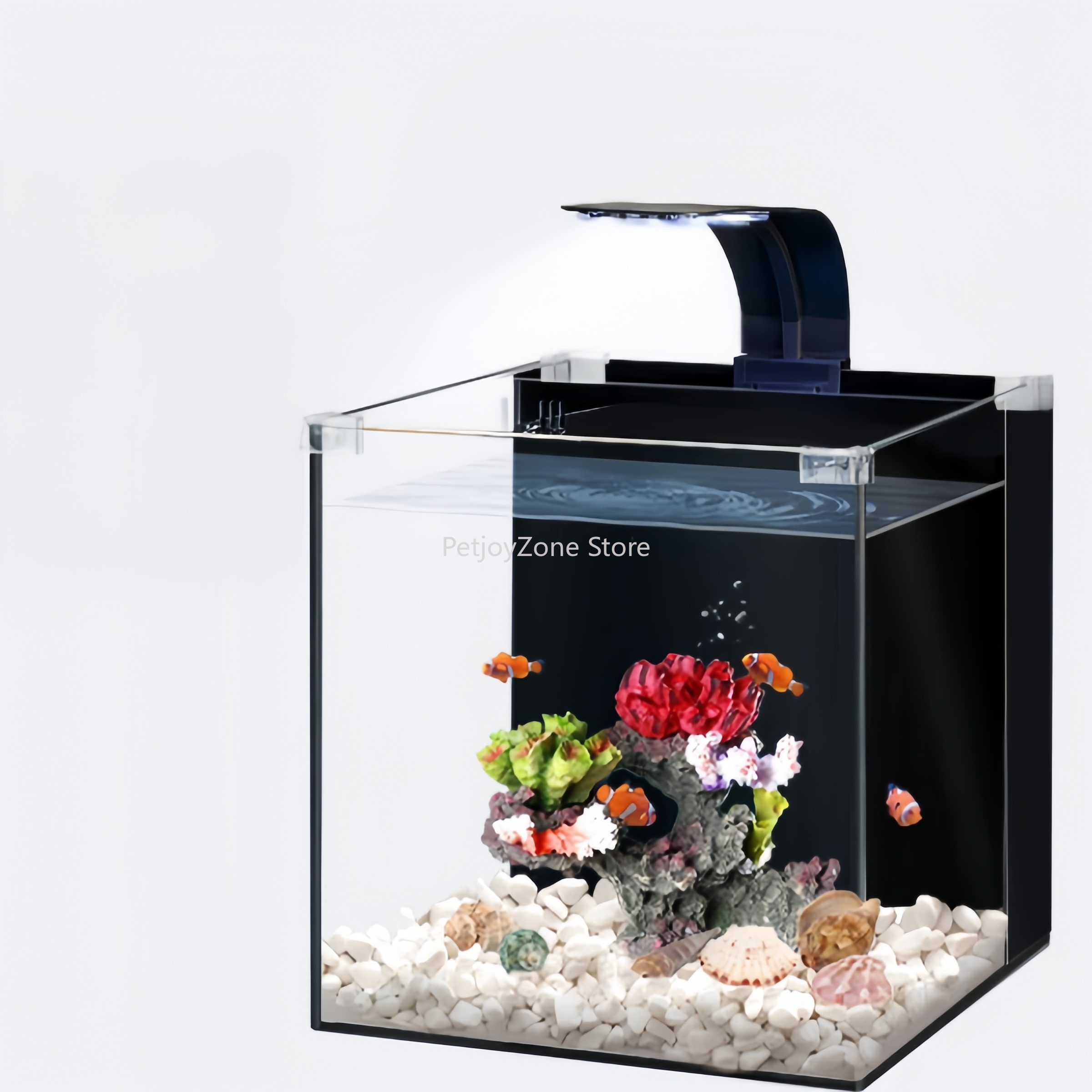 초투명 유리 고급 미니 해수어항 거실용 초저소음 디자인 - Aquarium Marine Salt 리뷰 및 가격
