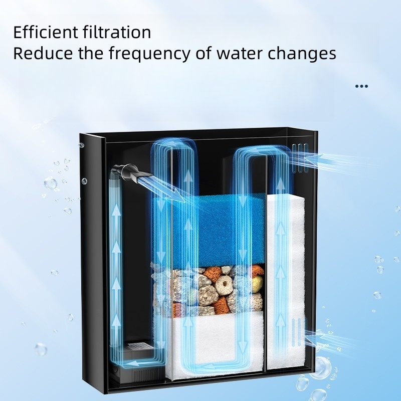 초투명 유리 고급 미니 해수어항 거실용 초저소음 디자인 - Aquarium Marine Salt 리뷰 및 가격