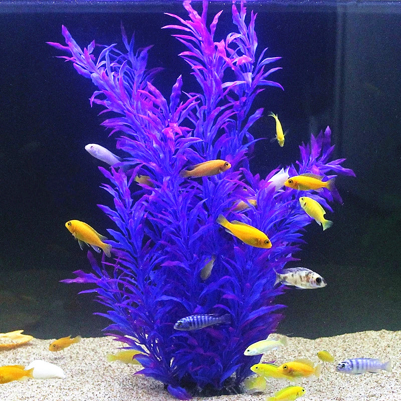 50CM 인조 어항 희귀 식물 수족관 가짜 대나무 잎  - Aquarium Marine Fish 리뷰 및 가격