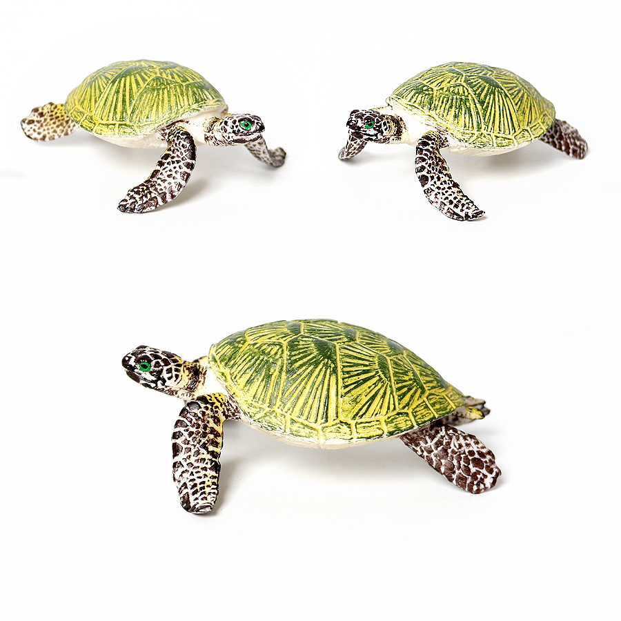현실적인 미니어처 해양 생물 바다 거북이 모델, 해양  - Aquarium Marine Fish 리뷰 및 가격